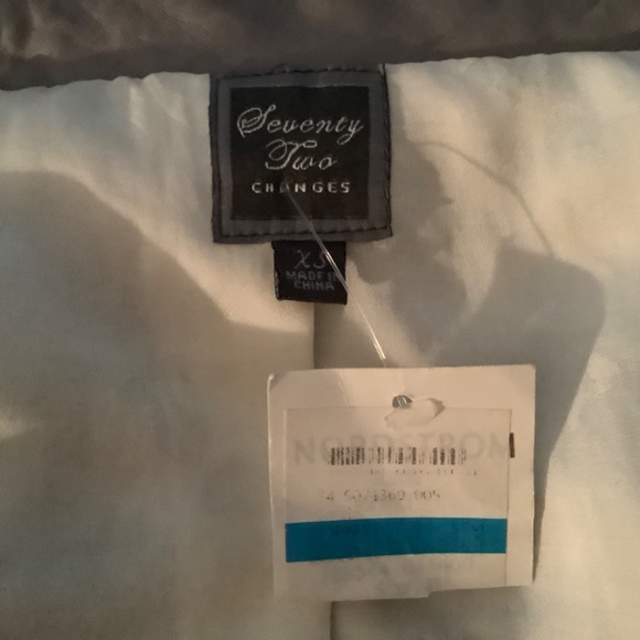 Gray Leather Jacket - Picture 3 of 4